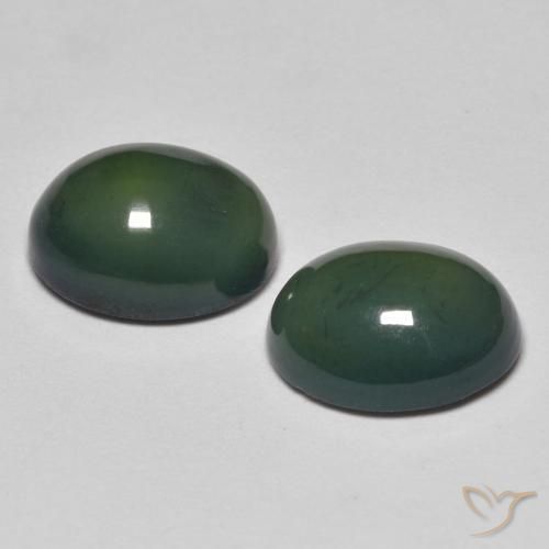 2.96 ct natürliche Mehrfarbig Opal-Edelsteine, Oval, Lichtundurchlässig