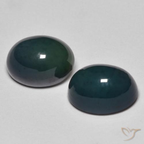 2.24 ct natürliche Mehrfarbig Opal-Edelsteine, Oval, Lichtundurchlässig