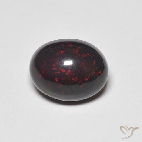 1.38ct Natürlicher Mehrfarbig Opal, Oval, Lichtundurchlässig