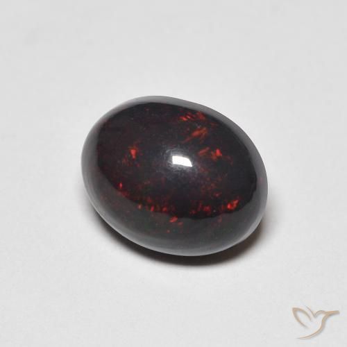 9,17 ctw natürlicher Mehrfarbig Opal, Oval, Lichtundurchlässig