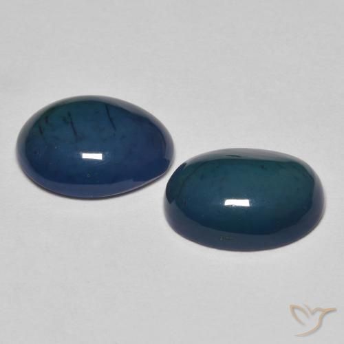 1.93 ct natürliche Mehrfarbig Opal-Edelsteine, Oval, Lichtundurchlässig