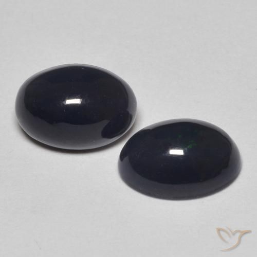 0.98 ct natürliche Mehrfarbig Opal-Edelsteine, Oval, Lichtundurchlässig