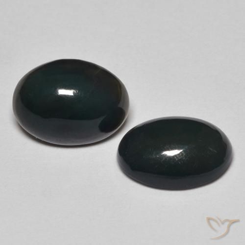 1.28 ct natürliche Mehrfarbig Opal-Edelsteine, Oval, Lichtundurchlässig