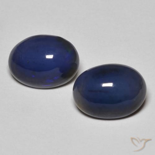 1.34ctw Natürlicher Mehrfarbig Opal, Oval, Lichtundurchlässig