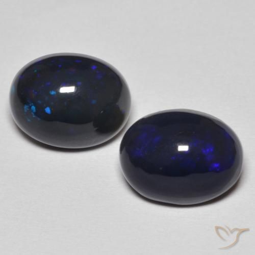 2.39ctw Natürlicher Mehrfarbig Opal, Oval, Lichtundurchlässig