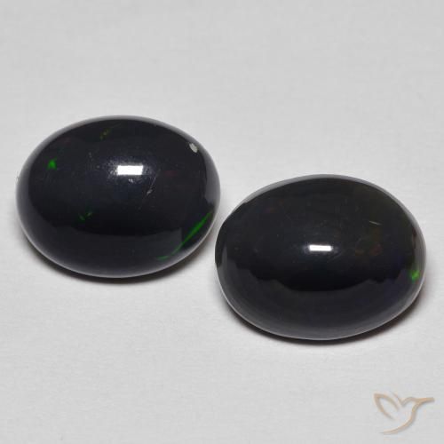 2.17ctw Natürlicher Mehrfarbig Opal, Oval, Lichtundurchlässig