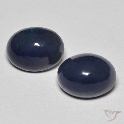 1.71ctw Natürlicher Mehrfarbig Opal, Oval, Lichtundurchlässig