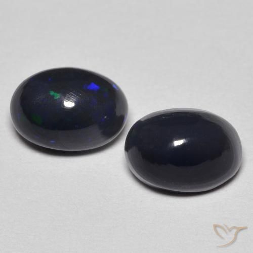 1.18ctw Natürlicher Mehrfarbig Opal, Oval, Lichtundurchlässig, Photo A