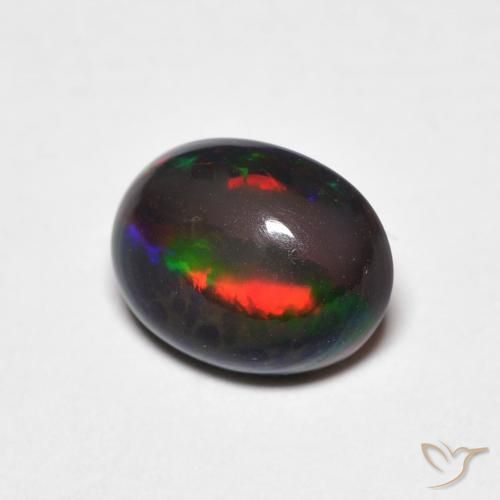 9,17 ctw natürlicher Mehrfarbig Opal, Oval, Lichtundurchlässig