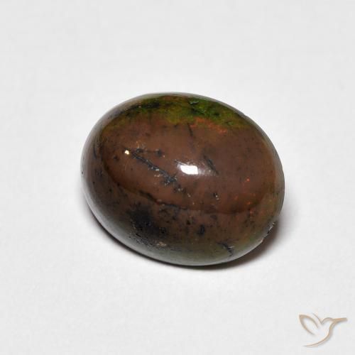 9,17 ctw natürlicher Mehrfarbig Opal, Oval, Lichtundurchlässig