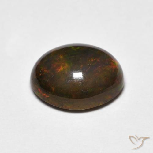 9,17 ctw natürlicher Mehrfarbig Opal, Oval, Lichtundurchlässig