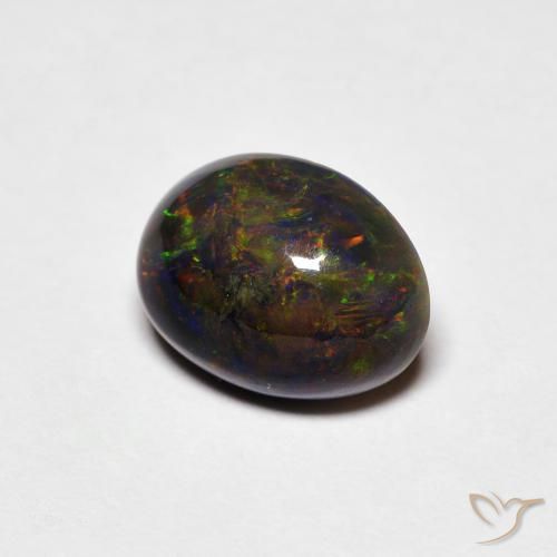 9,17 ctw natürlicher Mehrfarbig Opal, Oval, Lichtundurchlässig