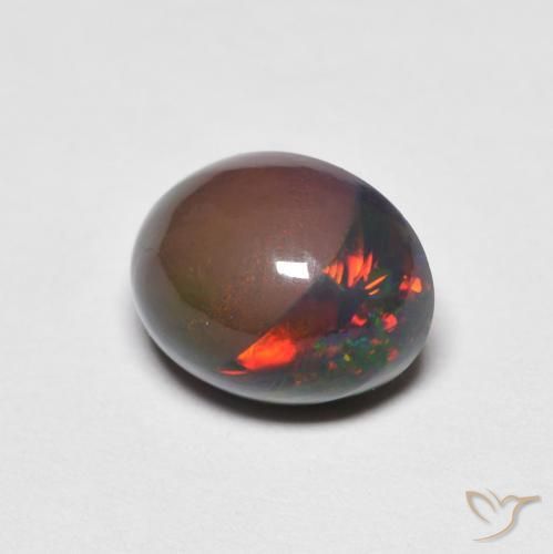 9,17 ctw natürlicher Mehrfarbig Opal, Oval, Lichtundurchlässig