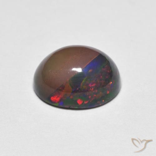 9,17 ctw natürlicher Mehrfarbig Opal, Oval, Lichtundurchlässig