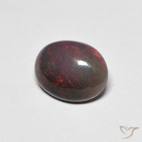 9,17 ctw natürlicher Mehrfarbig Opal, Oval, Lichtundurchlässig