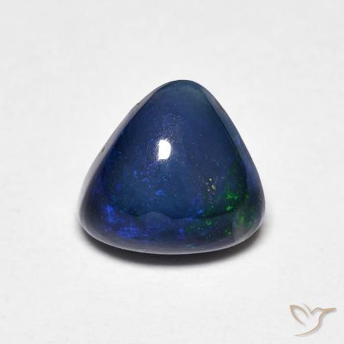 0.64ct Natürlicher Mehrfarbig Opal, Trillion, Lichtundurchlässig