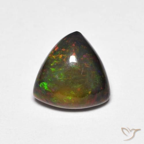 9,17 ctw natürlicher Mehrfarbig Opal, Trillion, Lichtundurchlässig