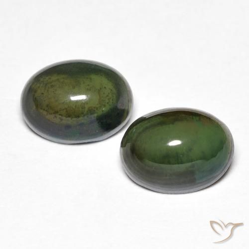 1.43ctw Natürlicher Mehrfarbig Opal, Oval, Lichtundurchlässig, Photo A