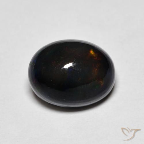 1.47ct Natürlicher Mehrfarbig Opal, Oval, Lichtundurchlässig, Photo A
