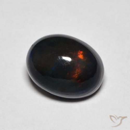 9,17 ctw natürlicher Mehrfarbig Opal, Oval, Lichtundurchlässig