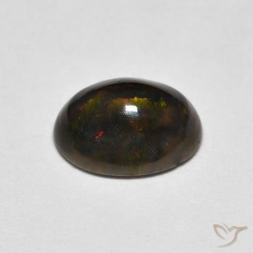 9,17 ctw natürlicher Mehrfarbig Opal, Oval, Lichtundurchlässig