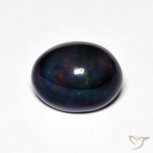 1.17ct Natürlicher Mehrfarbig Opal, Oval, Lichtundurchlässig