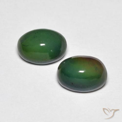 1.08ctw Natürlicher Mehrfarbig Opal, Oval, Lichtundurchlässig