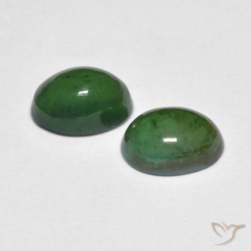 1.05 ct natürliche Mehrfarbig Opal-Edelsteine, Oval, Lichtundurchlässig