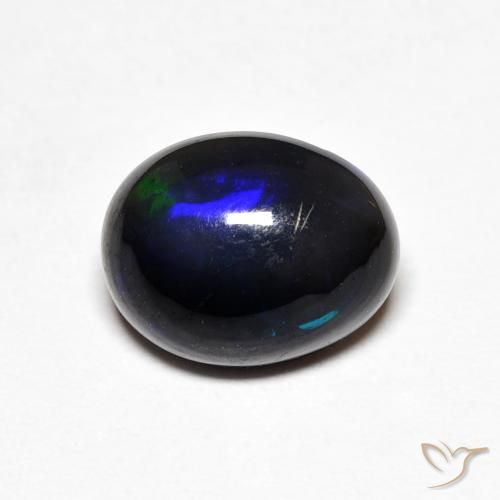 1.51ct Natürlicher Mehrfarbig Opal, Oval, Lichtundurchlässig, Photo A