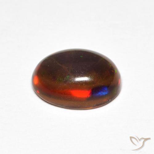 9,17 ctw natürlicher Mehrfarbig Opal, Oval, Lichtundurchlässig