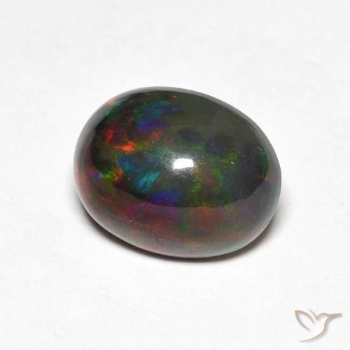 9,17 ctw natürlicher Mehrfarbig Opal, Oval, Lichtundurchlässig
