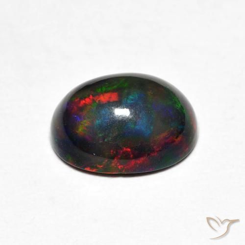 9,17 ctw natürlicher Mehrfarbig Opal, Oval, Lichtundurchlässig