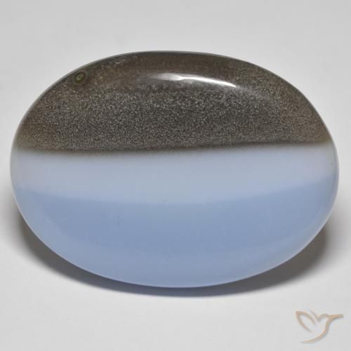 50.36ct Natürlicher Mehrfarbig Opal, Oval, Lichtundurchlässig