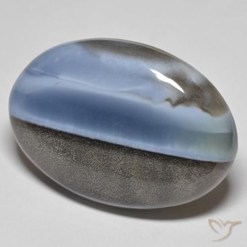 36.33ct Natürlicher Mehrfarbig Opal, Oval, Lichtundurchlässig