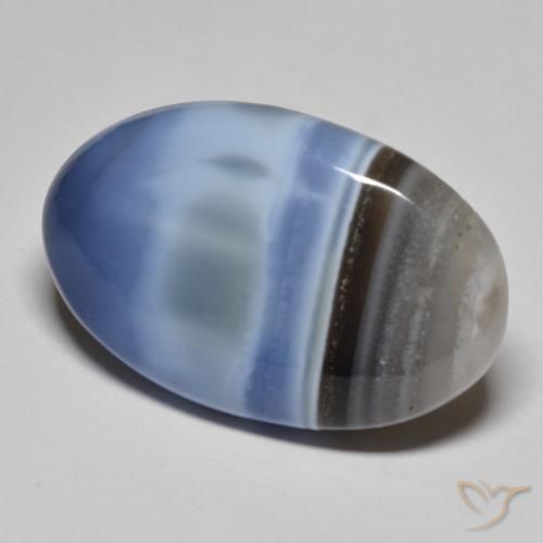 24.99ct Natürlicher Mehrfarbig Opal, Oval, Lichtundurchlässig