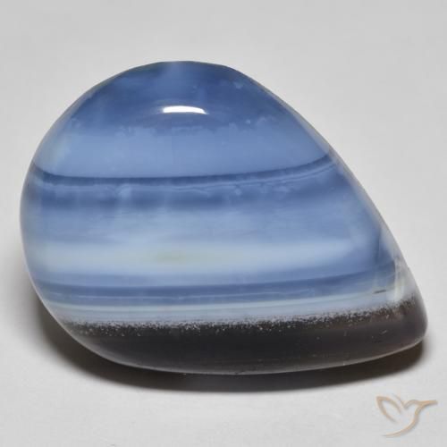 27.91ct Natürlicher Mehrfarbig Opal, Birnenform, Lichtundurchlässig