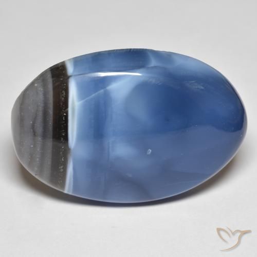 33.02ct Natürlicher Mehrfarbig Opal, Oval, Lichtundurchlässig