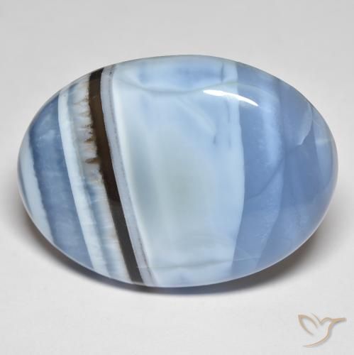 31.72ct Natürlicher Mehrfarbig Opal, Oval, Lichtundurchlässig