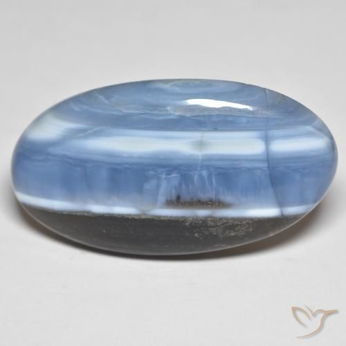 33.48ct Natürlicher Mehrfarbig Opal, Oval, Lichtundurchlässig