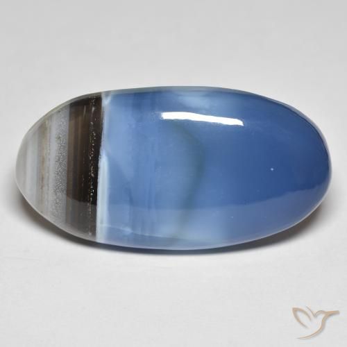 25.05ct Natürlicher Mehrfarbig Opal, Oval, Lichtundurchlässig