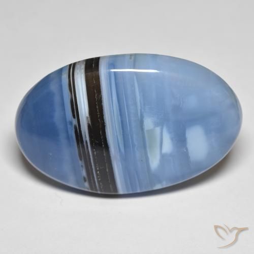 28.90ct Natürlicher Mehrfarbig Opal, Oval, Lichtundurchlässig