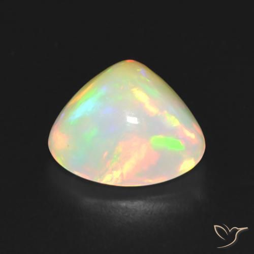 9,17 ctw natürlicher Mehrfarbig Opal, Birnenform, Transparent