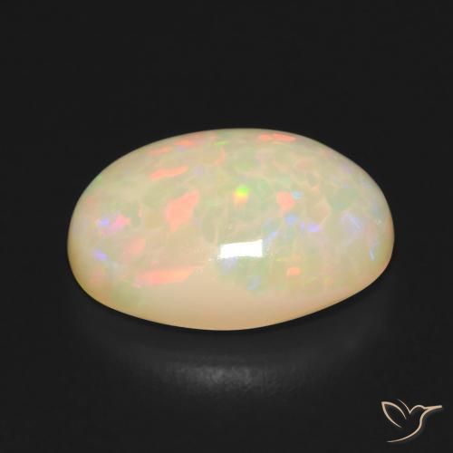9,17 ctw natürlicher Mehrfarbig Opal, Oval, Lichtdurchlässig