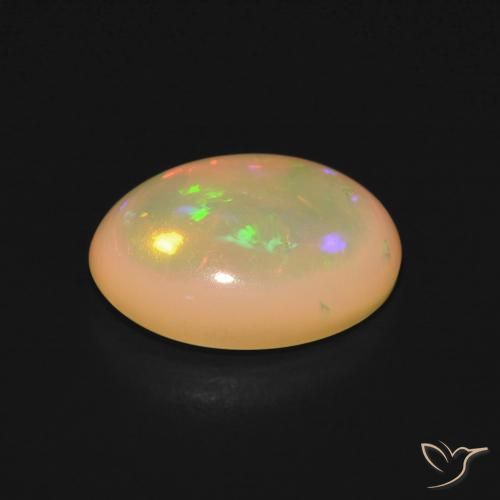 9,17 ctw natürlicher Mehrfarbig Opal, Oval, Lichtdurchlässig