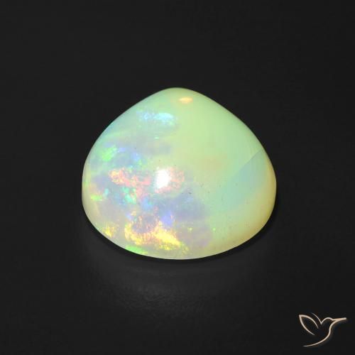 9,17 ctw natürlicher Mehrfarbig Opal, Birnenform, Lichtdurchlässig