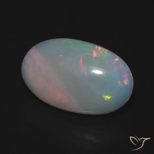 9,17 ctw natürlicher Mehrfarbig Opal, Oval, Lichtdurchlässig