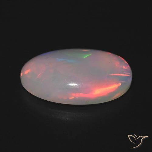 9,17 ctw natürlicher Mehrfarbig Opal, Oval, Lichtdurchlässig