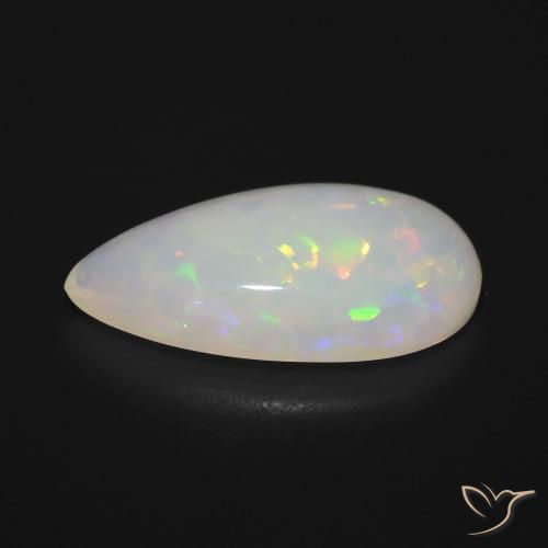 9,17 ctw natürlicher Mehrfarbig Opal, Birnenform, Lichtdurchlässig