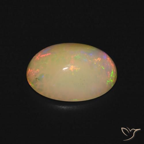9,17 ctw natürlicher Mehrfarbig Opal, Oval, Lichtdurchlässig