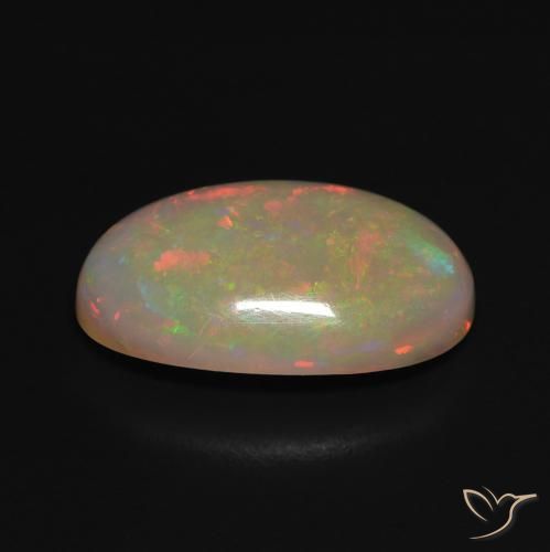 9,17 ctw natürlicher Mehrfarbig Opal, Oval, Lichtdurchlässig